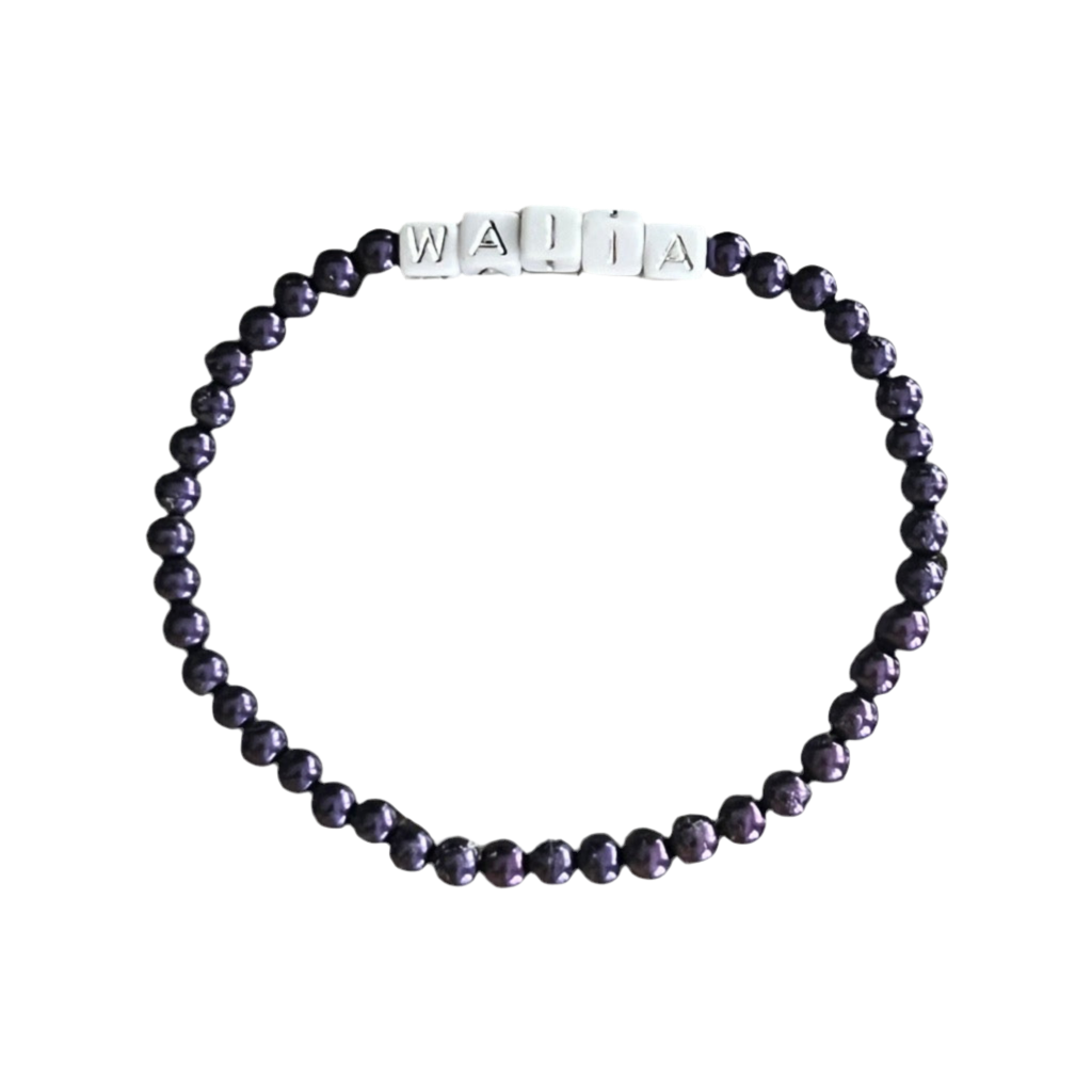 WAIIA Relax and Comfy Deep Purple Bracelet