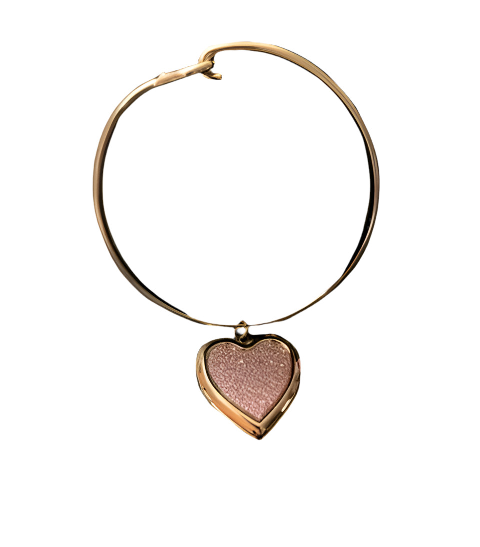 The WAIIA Shimmery Pink and Gold Lockett Bracelet