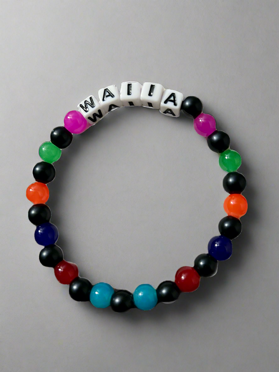 Multicolor WAIIA bracelet