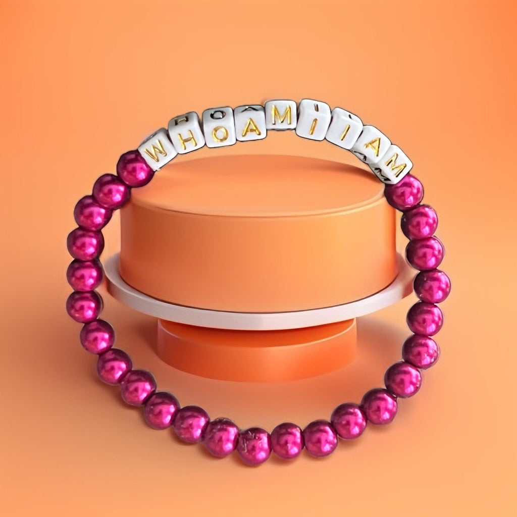 WAIIA Relax and Comfy Shiny Sangria Bracelet
