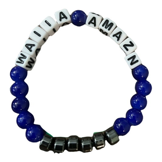 WAIIA Marble Cobalt Radiant Bracelet